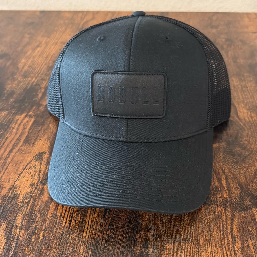 Nobull Black Mesh Trucker Hat